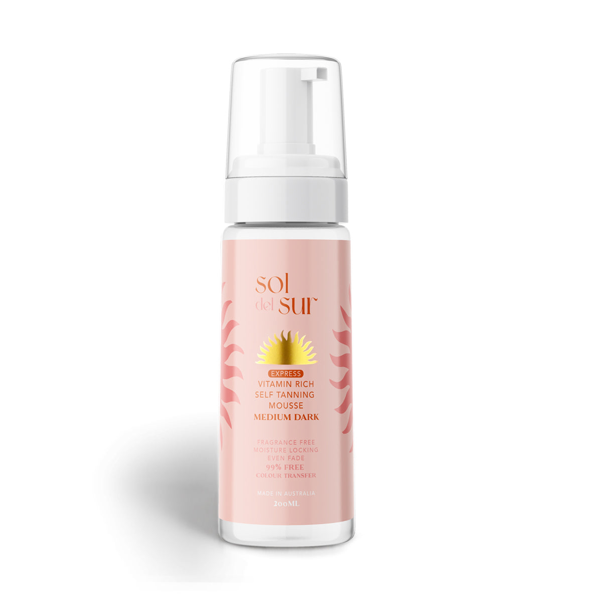 Express Vitamin Rich Self Tanning Mousse – Medium Dark